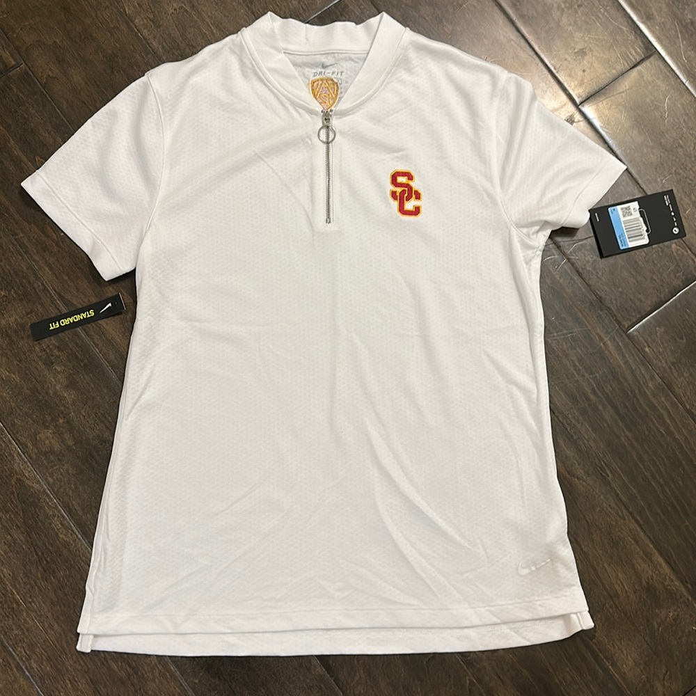University of Southern California 1/4 zip top